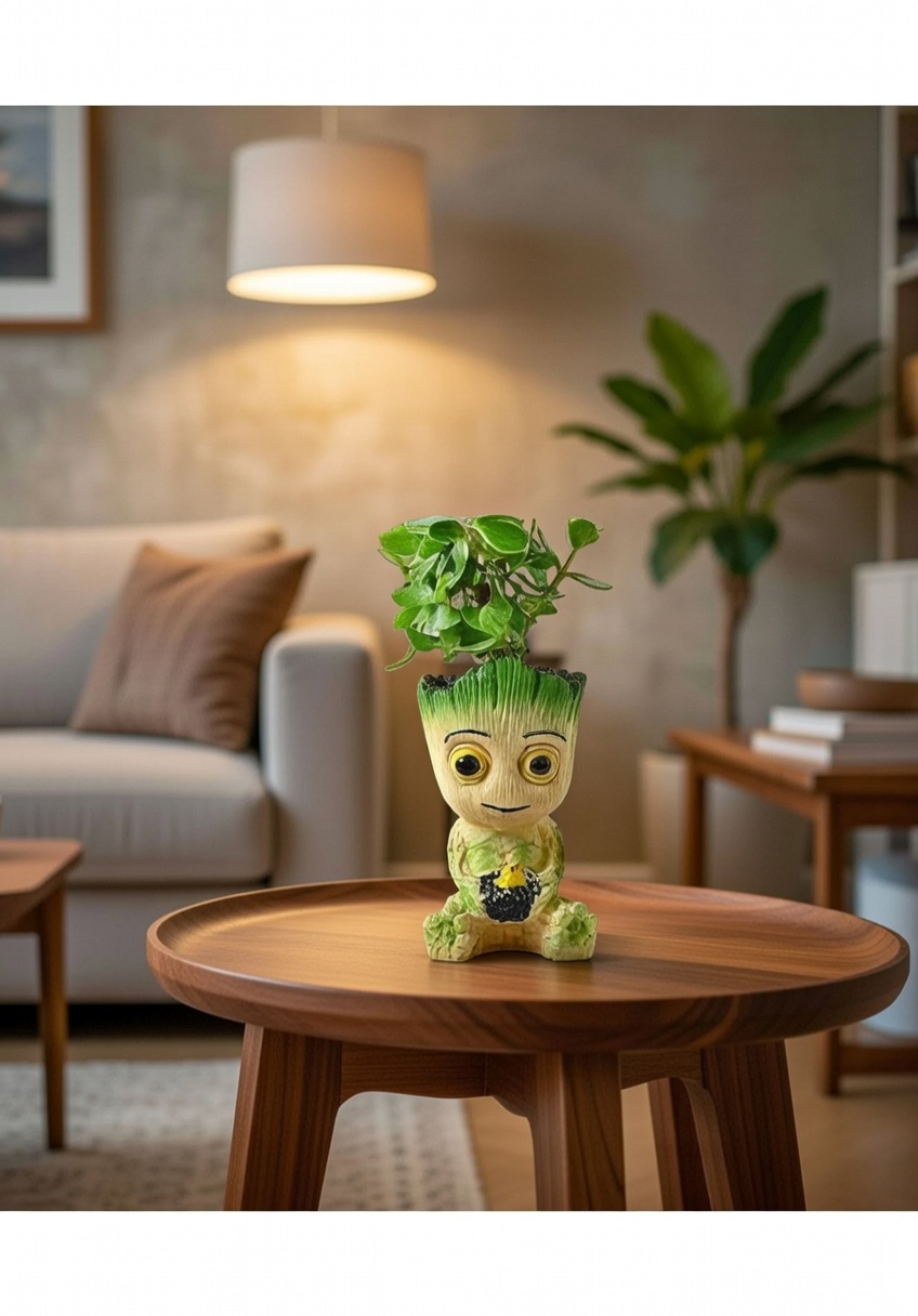 Groot O No Planter Statue