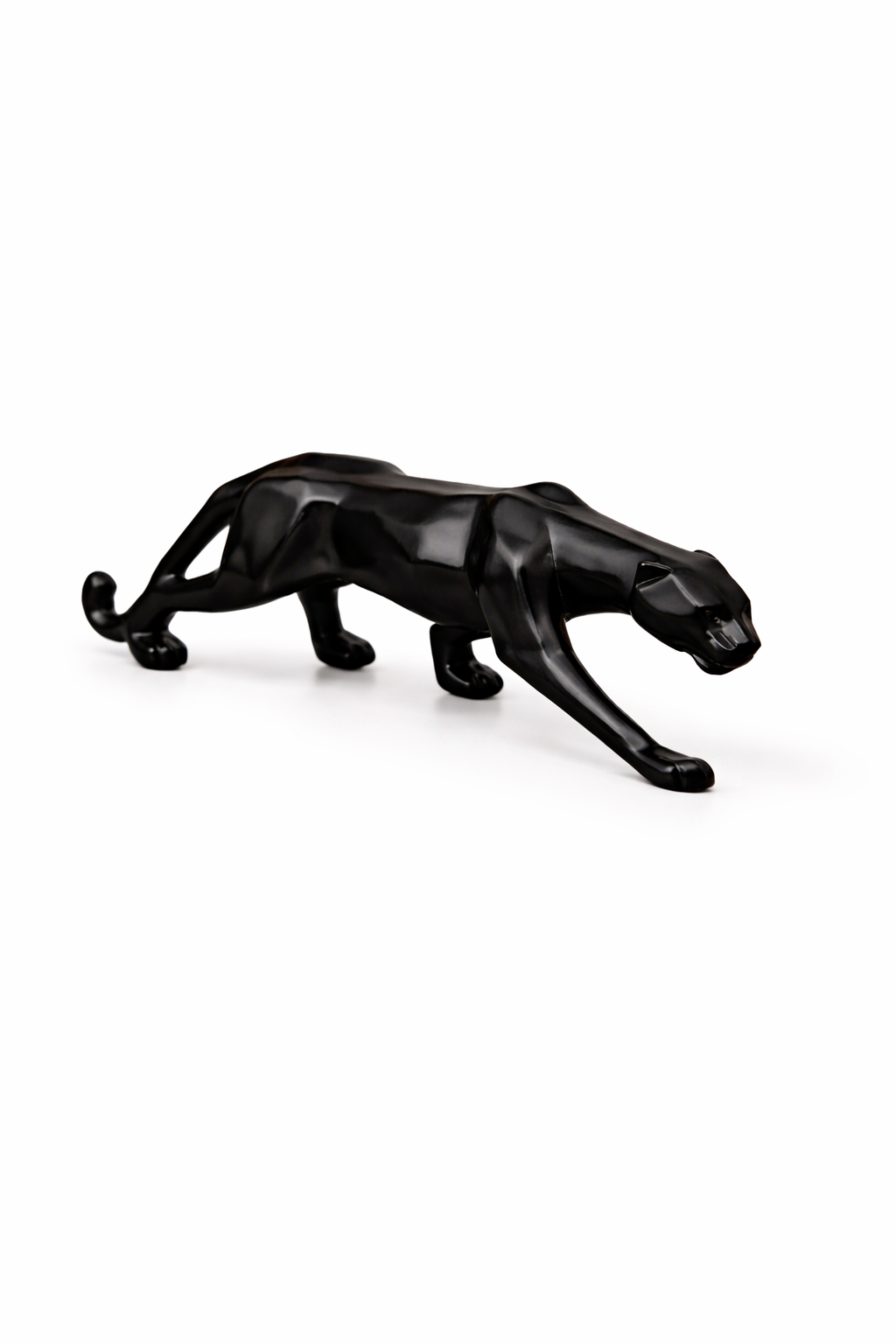 Small Black Panther Statue