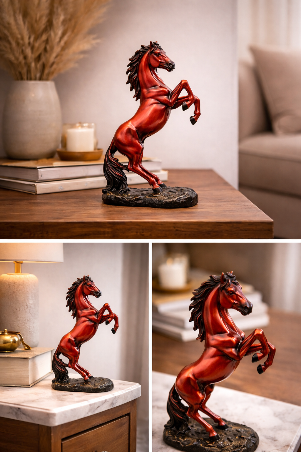 Running Horse Statue