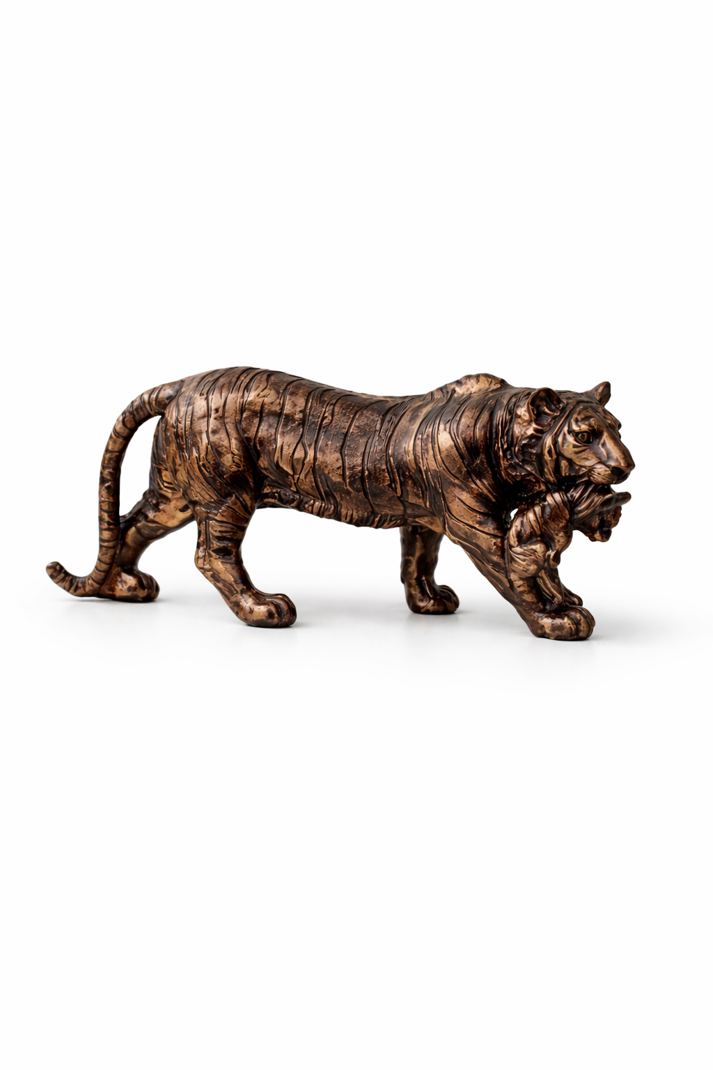 Hunting Tiger Statue