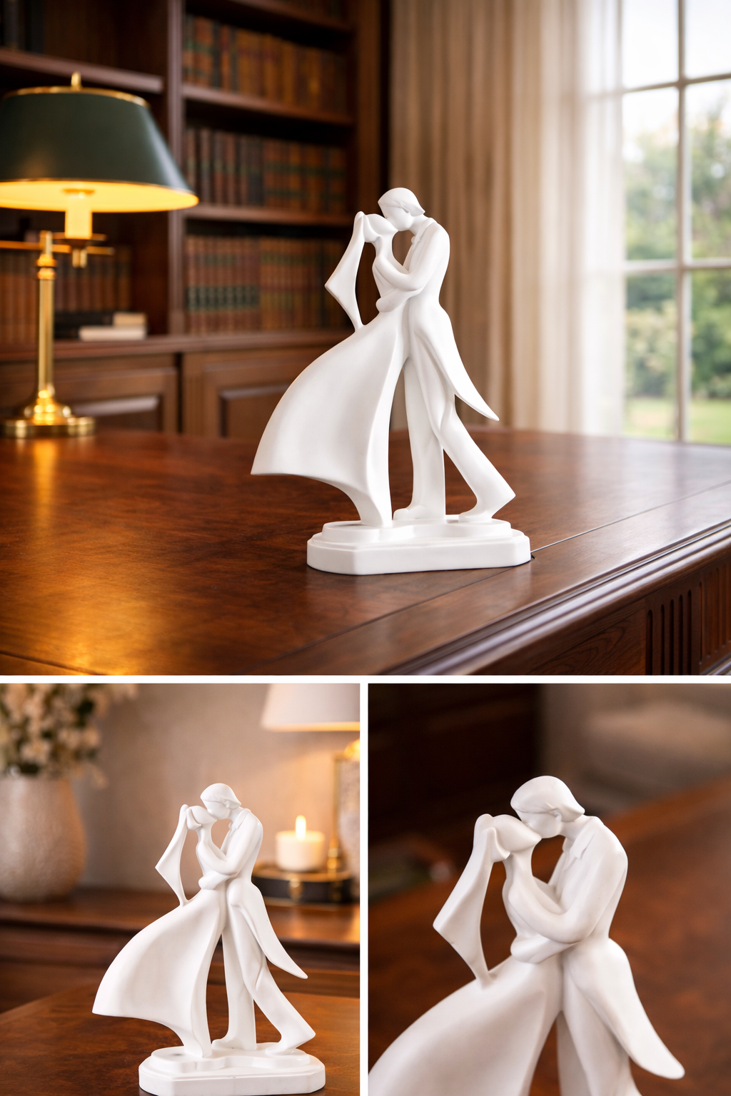 Kissing Couple Statue