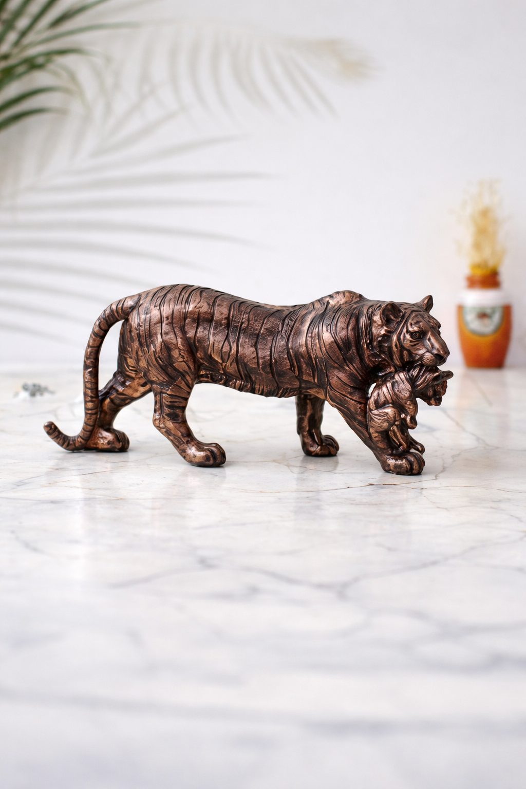 Hunting Tiger Statue