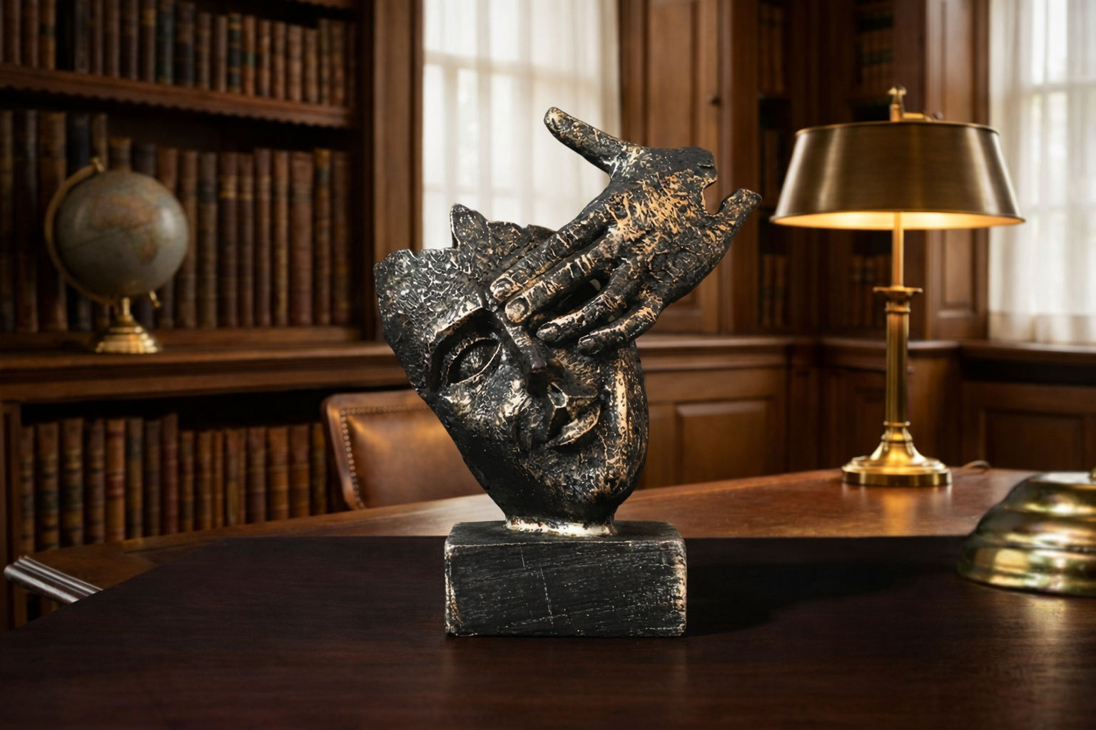 Kata Aankh Band Abstract Face Statue