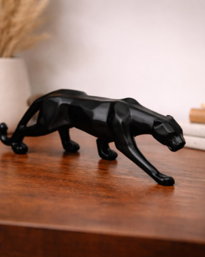 Small Black Panther Statue