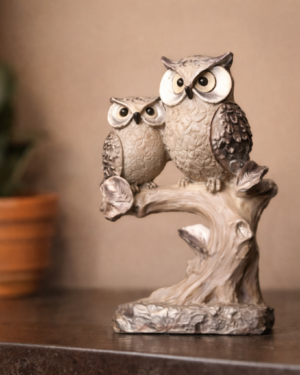 white owl big statue